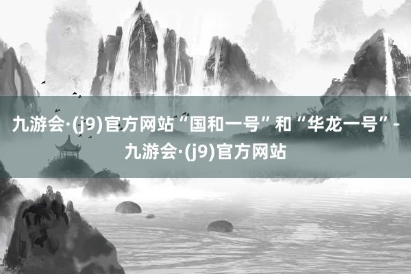 九游会·(j9)官方网站“国和一号”和“华龙一号”-九游会·(j9)官方网站