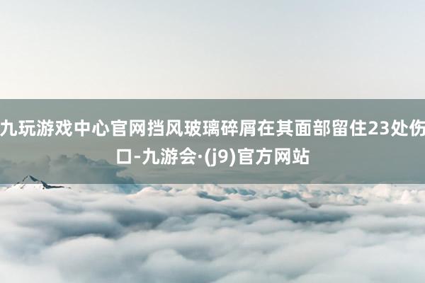 九玩游戏中心官网挡风玻璃碎屑在其面部留住23处伤口-九游会·(j9)官方网站