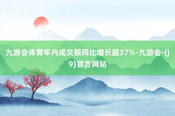 九游会体育年内成交额同比增长超37%-九游会·(j9)官方网站