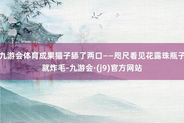 九游会体育成果猫子舔了两口——咫尺看见花露珠瓶子就炸毛-九游会·(j9)官方网站